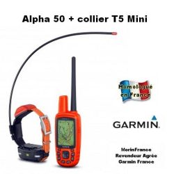 Garmin Alpha 50 met T5 MINI-halsband