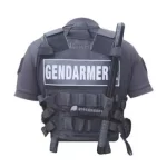 MORIN PRO Force-Interventievest met Holster voor PA of Taser